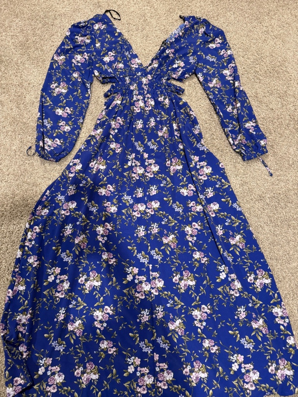 FLORAL DRESS SIZE MEDIUM